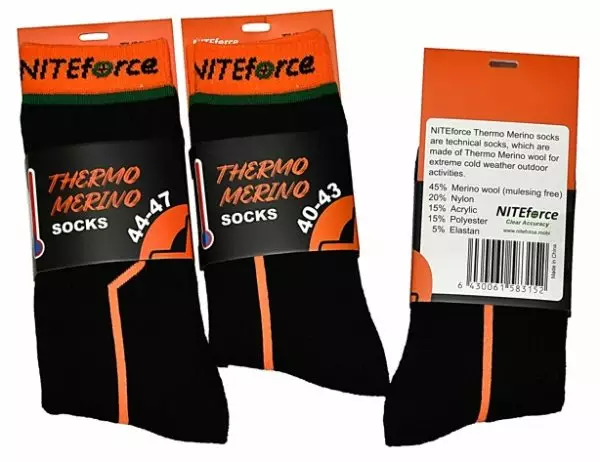 NITEforce THERMO Merinovilla sukka - Sukat - 6430061583169 - 1