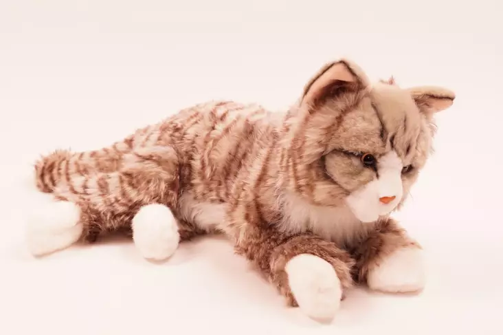 Pehmoeläin Kissa Harmaa norjalainen 38cm - Pehmolelut - 6430018776859 - 1