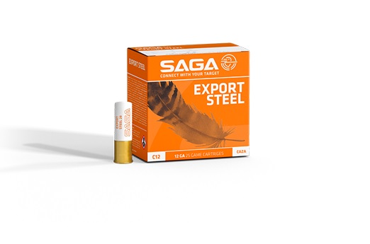 Saga Export Steel 28g #7 2,5mm - 12/70 Trap / Skeet haulikonpatruunat - 8435101625869 - 1