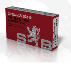 Sellier & Bellot .223 Rem. HPBT OTM 5,0 g - .223 Remington kiväärinpatruunat - 8590690342259 - 1
