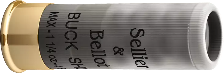 Sellier & Bellot Buck Shot 12/70 25/ras - 12/70 Lyijy haulikonpatruunat - 8590690211739 - 1