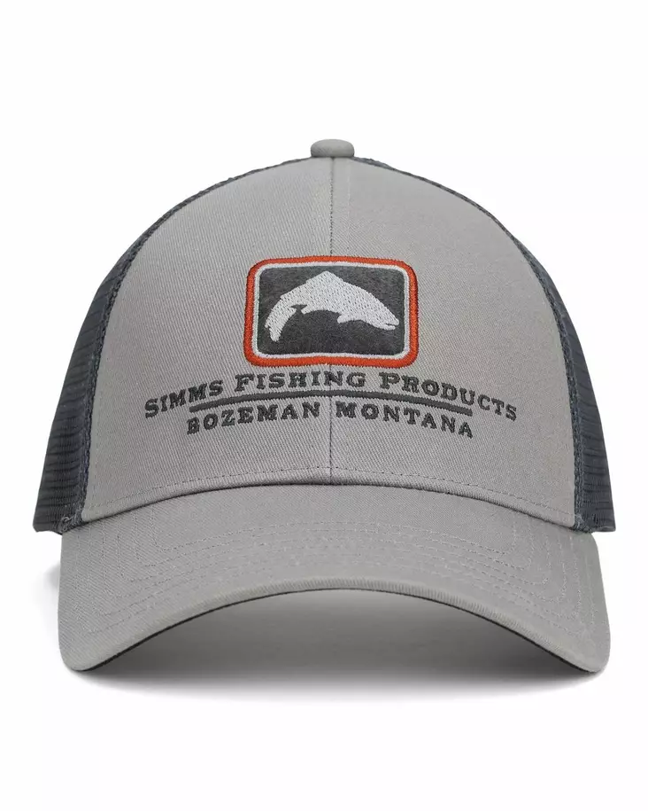 Simms Trout Icon Trucker Cinder - Lippikset ja pipot - 694264654859 - 1