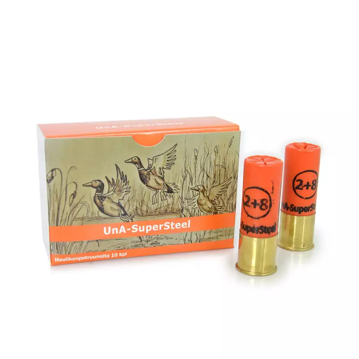 UnA Super-Steel patruuna 6g+26g 12/70 - 12 cal. muut haulikonpatruunat - 6430068624339 - 1