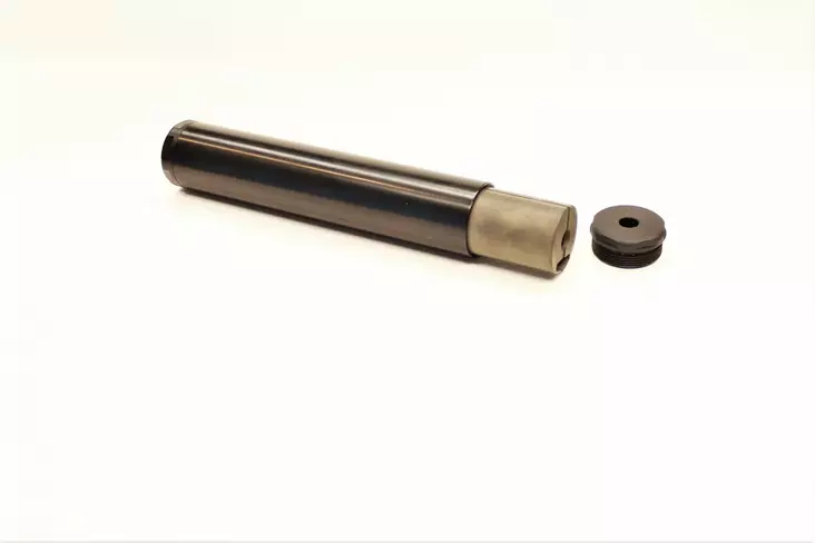 Ase Utra ECO 1/2x20 UNF .22 Cal Black - 1/2x20 - AUECO1220BC - 1