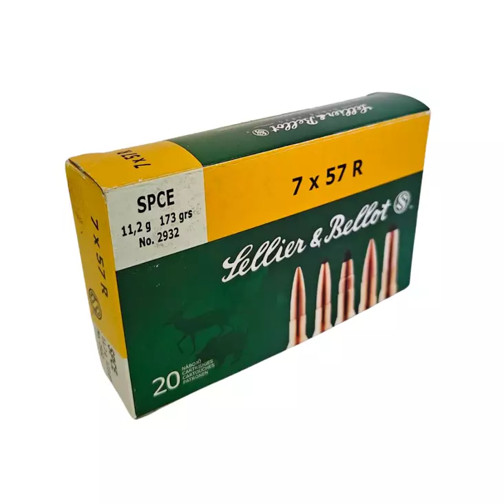 S&B 7x57R SPCE 11,2g - Muut kiväärinpatruunat - 8590690331048H - 1