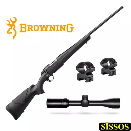 Browning A-bolt 3+ .308 Win Jahtipaketti - .308 Winchester kiväärit - 035820218_jahti - 1