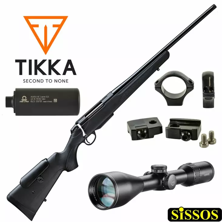 Tikka T3x Lite Adjustable Kytispaketti - .308 Winchester kiväärit - TF1T29YL103MT_kyti - 1
