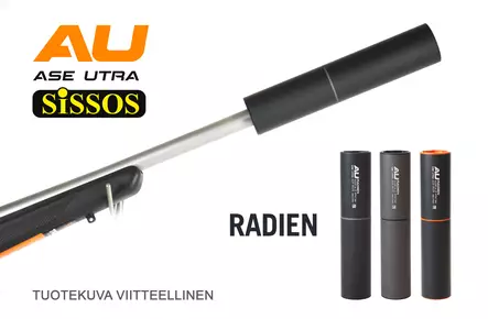 Ase Utra Radien .30 5/8x24" Tungsten - 5/8x24 - AU2008T - 1