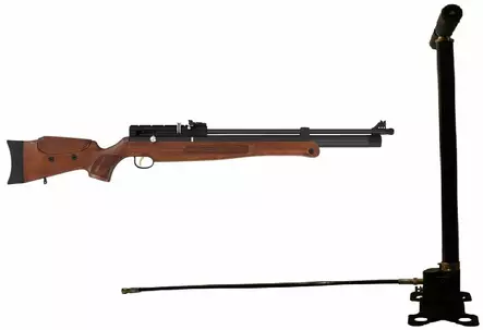 Hatsan BT65 SB-W Wood 6,35 mm + pumppu - Paineilmakiväärit (PCP) - 6416173015187_PKT - 1