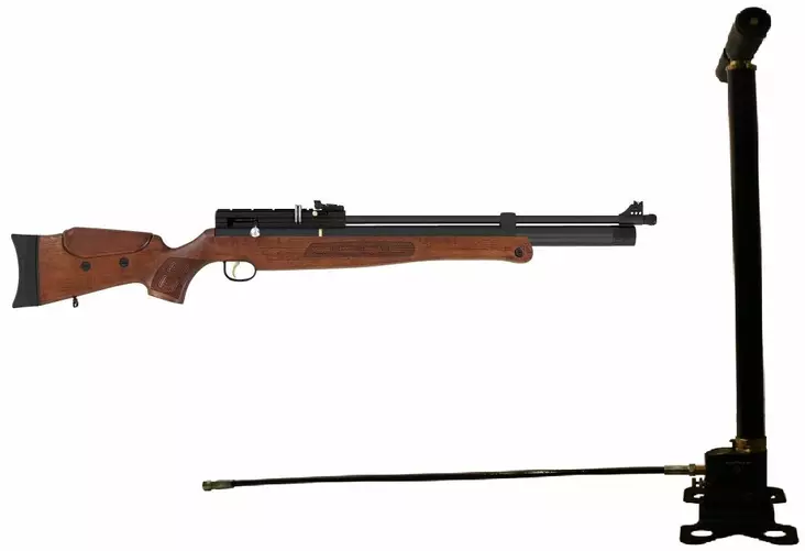 Hatsan BT65 SB-W Wood 6,35 mm + pumppu - Paineilmakiväärit (PCP) - 6416173015187_PKT - 1