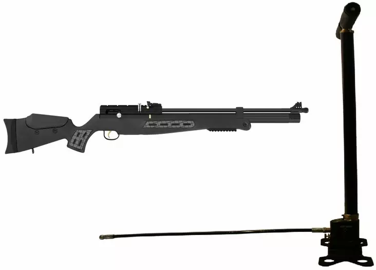 Hatsan BT65 SB Synthetic 5,5 mm + pumppu - Paineilmakivääripaketit - 6416173015200_PKT - 1