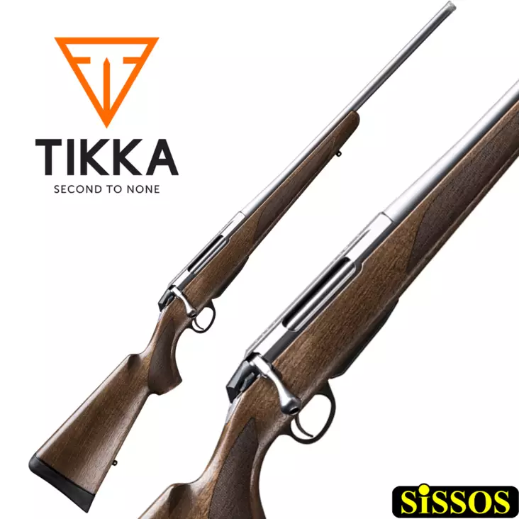 Tikka T3x Hunter Stainless 9,3X62 - 9,3x62 kiväärit - TFTT4036103MT - 1