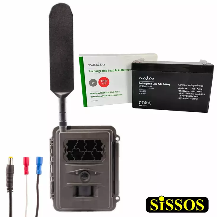 Burrel N24 Akkupaketilla - Riistakamerat - 6438103003262_akku - 1