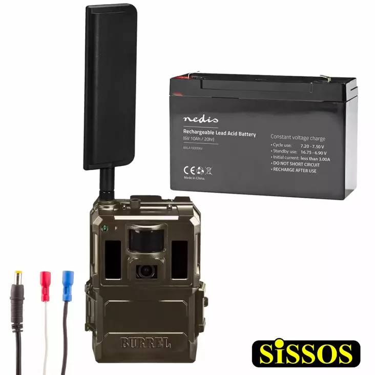 Burrel S22 WA Akkupaketilla - Riistakamerat - 6438347000393_akku - 1